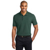 k510-port-authority-green-polo