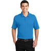 Port Authority Men's Brilliant Blue Silk Touch Interlock Performance Polo