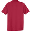 Port Authority Men's Rich Red Silk Touch Interlock Performance Polo