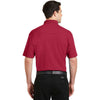 Port Authority Men's Rich Red Silk Touch Interlock Performance Polo