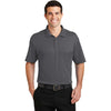 Port Authority Men's Sterling Grey Silk Touch Interlock Performance Polo