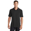 k568-port-authority-black-performance-polo