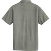 Port Authority Men's Monument Grey Meridian Cotton Blend Polo