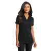 l520-port-authority-black-polo