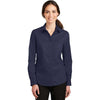 Port Authority Women's True Navy SuperPro Twill Shirt