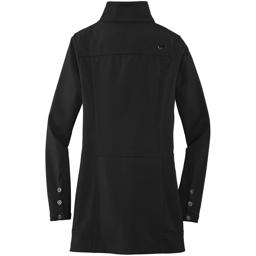 OGIO Women's Black Intake Trench