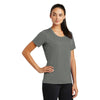 Sport-Tek Women's Dark Smoke Grey PosiCharge Tough Tee