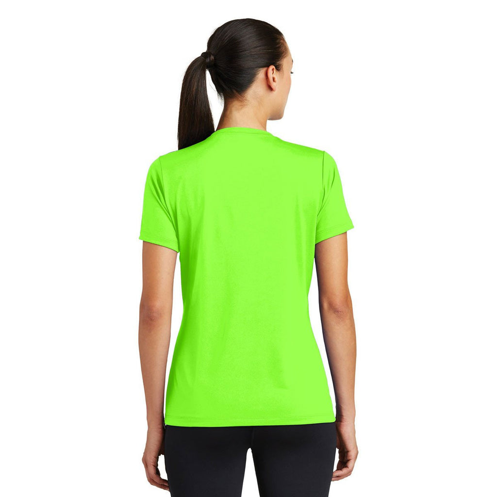 Sport-Tek Women's Neon Green PosiCharge Tough Tee