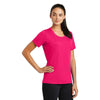 Sport-Tek Women's Pink Raspberry PosiCharge Tough Tee