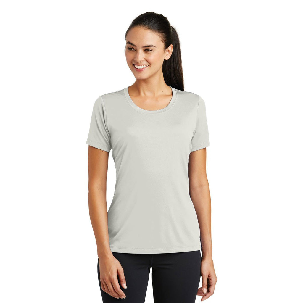 Sport-Tek Women's Silver PosiCharge Tough Tee