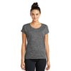 Sport-Tek Women's Grey-Black Electric PosiCharge Electric Heather Sporty Tee