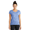 Sport-Tek Women's True Royal Electric PosiCharge Electric Heather Sporty Tee