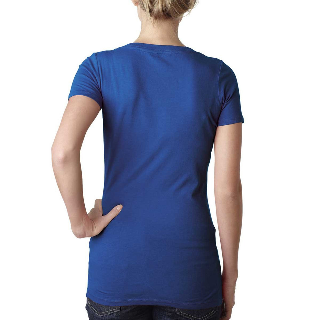 Next Level Women's Royal Scoop Neck Tee