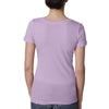 Next Level Women's Lilac Deep V-Neck Tee