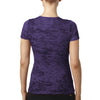 Next Level Women's Purple Rush Burnout Tee