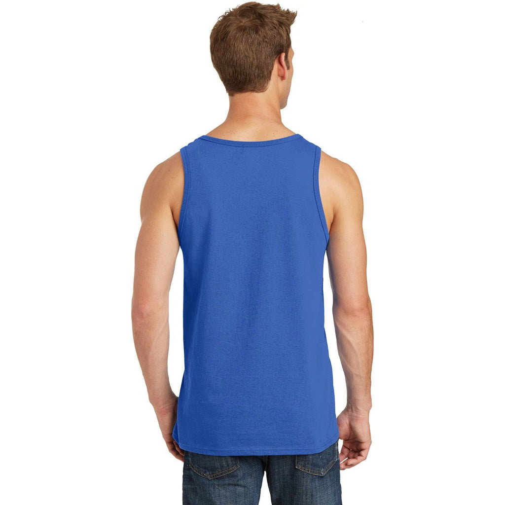 Port & Company Men's Royal Core Cotton Tank Top