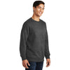 Port & Company Men's Dark Heather Grey Fan Favorite Fleece Crewneck Sweatshirt