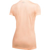 Under Armour Women's Playful Peach UA Tech Twist V-Neck