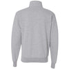 Champion Men's Light Steel Adult Double Dry Eco Quarter-Zip Pullover Fleece